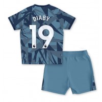 Fotbalové Dres Aston Villa Moussa Diaby #19 Dětské Alternativní 2023-24 Krátký Rukáv (+ trenýrky)